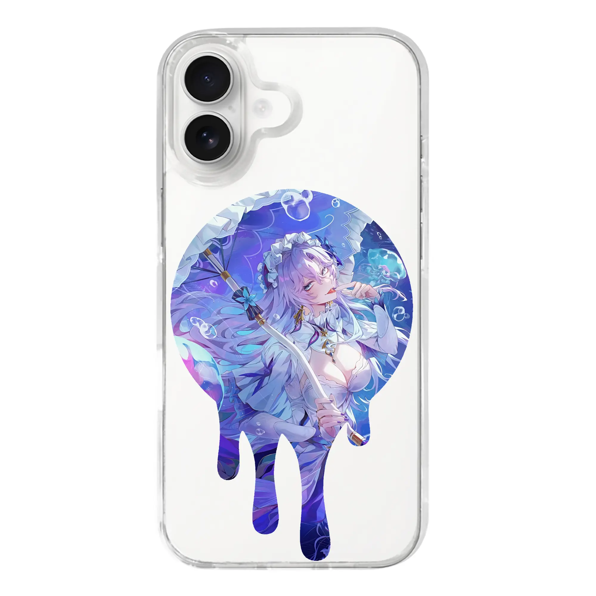 鳴潮 グッズ カンタレラ - iPhone 17シリーズ 透明スマホケース – 薄型・耐衝撃・精密フィット保護カバー